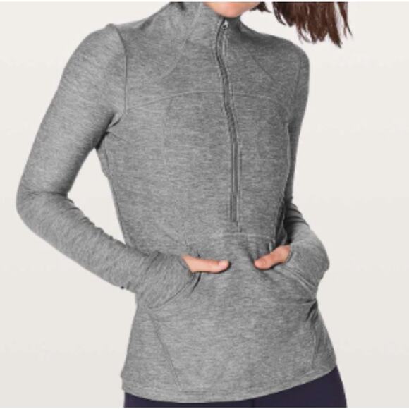 lululemon define pullover size‎ 8 grey - Picture 2 of 10